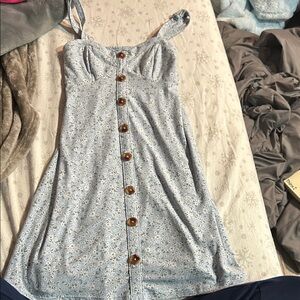 Floral Button-Down Dress